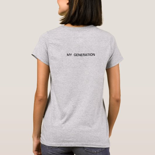 AGER すごい Tシャツ (裏面)