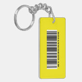 AgersすごいバーCODEキーチェーン キーホルダー (正面左)