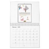 Ageswisdomの前向き電源カレンダー カレンダー (2月 2027)