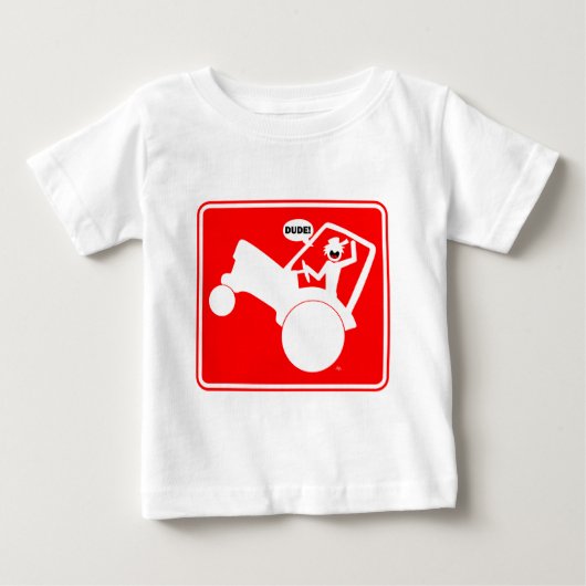AGGIEの男2 ベビーTシャツ (正面)