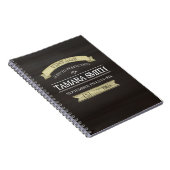 Aggreeted to Completenessヴィンテージ誕生日パーティー ノートブック (右側)