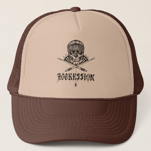 Aggression_Hat キャップ (正面)