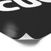 Aggressive Cucumber – Funny Cactus Pun ポスター (コーナー)