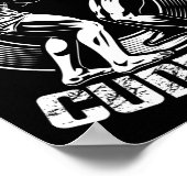 Aggressive Cuddling Wrestling Retro Vintage Wrestl ポスター (角)