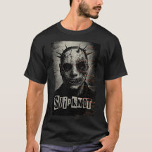 Aggressive Metal Mask Grunge Art