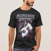 Aggressive Napng Funny Heavy Metal Grim Reaper Sle Tシャツ (正面)