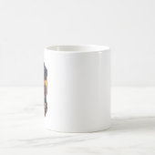 Aggressive Rottweiler Dog Art Coffee Mug - Fierce  コーヒーマグカップ (中央)