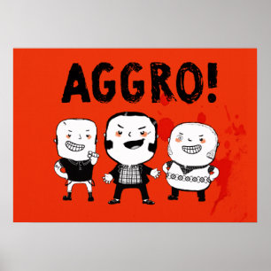 AGGRO BOYSは恐れない！ ポスター