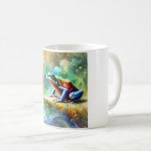 Agile Frog 310724AREF150 - Watercolor コーヒーマグカップ (正面右)