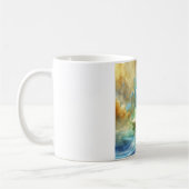Agile Frog 310724AREF150 - Watercolor コーヒーマグカップ (左)