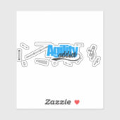 Agility Addict Course Map Sticker シール (シート)