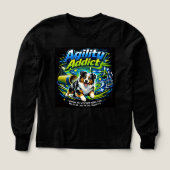 Agility Addict Hoodie – Fast Paws, Loud Pride,  (デザイン正面)