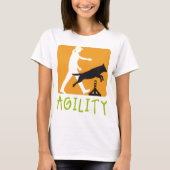 Agility dog sport tシャツ (正面)