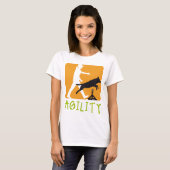 Agility dog sport tシャツ (正面フル)
