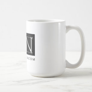 AgilityNerdの大きいロゴのマグ コーヒーマグカップ