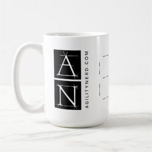 AgilityNerdの"二重箱"のマグ コーヒーマグカップ