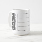 AgilityNerdコースデザイナーマグ コーヒーマグカップ (正面左)