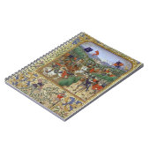 Agincourtの戦い、1415年10月25日(w/c papで ノートブック (左側)