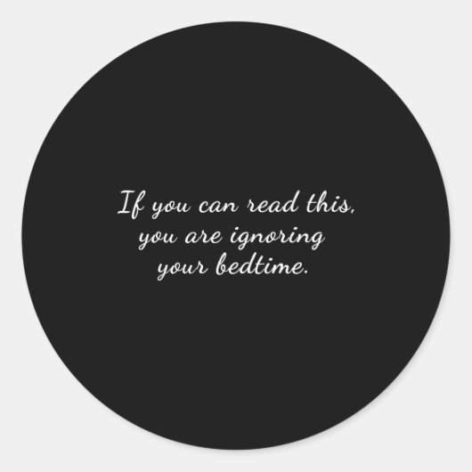 Aging Sarcastic Pensioner Quote Grandma Funny Slee ラウンドシール (正面)