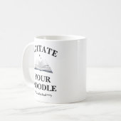 Agitate Your Noodle コーヒーマグカップ (正面左)