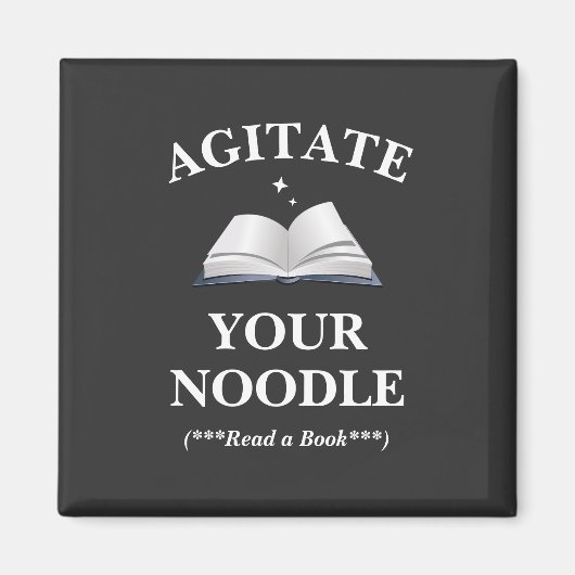 Agitate Your Noodle Read マグネット (正面)