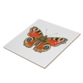 Aglais io -陶磁器孔雀蝶 タイル (側面)