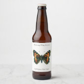 Aglais urticae - The Small Tortoiseshell Butterfly ビールラベル (正面)