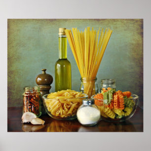 aglio, olio e peperoncino (ガーリック、油、チリ) ポスター