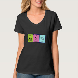 Agnes期別表名のシャツ Tシャツ