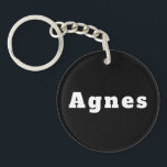 Agnes キーホルダー<br><div class="desc">Schlüsselanhänger mit Namen Agnes</div>