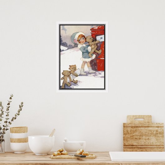 Agnes Richardsonによるクリスマスレターの投稿 ポスター (キッチン)