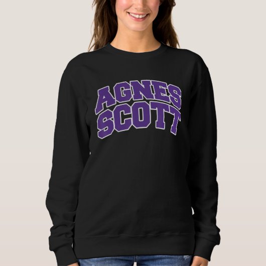 Agnes Scott College Arch 03 スウェットシャツ (正面)