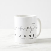 Agnetaペプチド名mag コーヒーマグカップ (正面右)