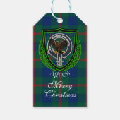 Agnew Scottish Clan Tartan & Crest ギフトタグ (正面)