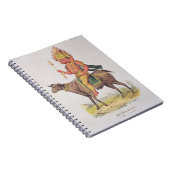 Agniのチャールズエチエンヌパイによって刻まれる火の神 ノートブック (右側)