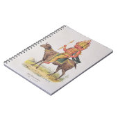 Agniのチャールズエチエンヌパイによって刻まれる火の神 ノートブック (左側)