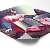 Agnolo Gaddi – 寓話ポートレート(ダンテ) ポスター (角)