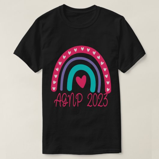 AGNP成人ナース術開業医2023年 Tシャツ (デザイン正面)