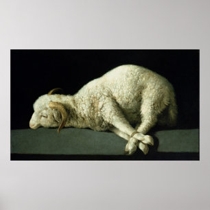 Agnus Dei、c.1635-40 ポスター