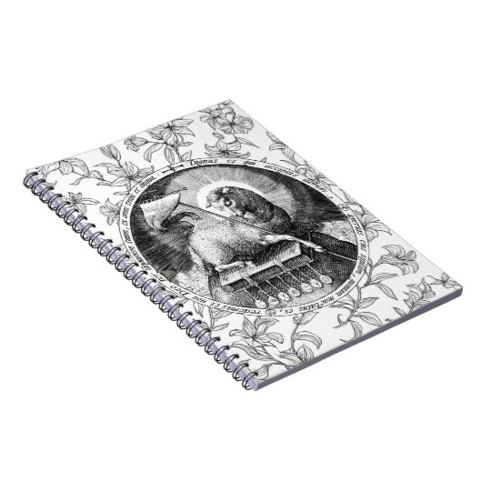 Agnus Dei Lamb Of God Spiral Notebook  ノートブック (右側)