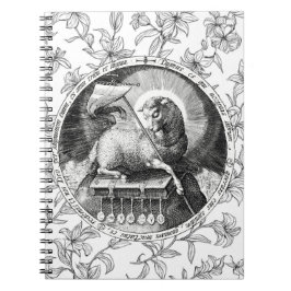 Agnus Dei Lamb Of God Spiral Notebook  ノートブック