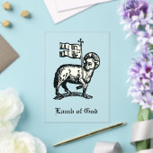 Agnus Dei The Paschal Lamb of God Fine Art  アクリル招待状 (インサイチュ (ウェディング))