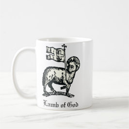 Agnus Dei The Paschal Lamb of God Fine Art コーヒーマグカップ