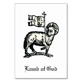 Agnus Dei The Paschal Lamb of God Fine Art テーブルナンバー