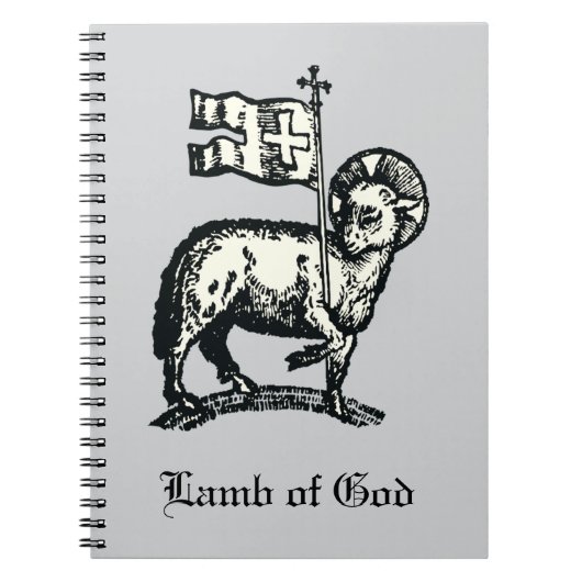 Agnus Dei The Paschal Lamb of God Fine Art  ノートブック (正面)