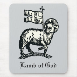 Agnus Dei The Paschal Lamb of God Fine Art マウスパッド