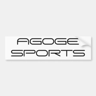 AGOGEのスポーツ バンパーステッカー