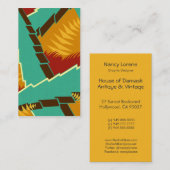 AGONDA -レトロの秋 名刺 (正面/裏面)