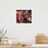 Agony, The Death Ag闘by Egon Schiele ポスター (キッチン)