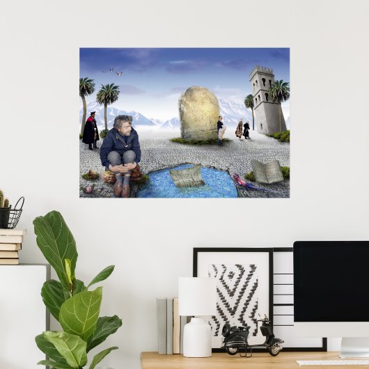 Agora Sah – ポスター (ホームオフィス)